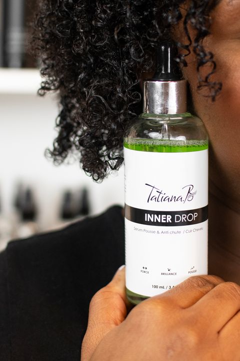 Complément alimentaire pousse cheveux Afro METISSE anti casse force biotin naturel halal vegan inner Tatiana b